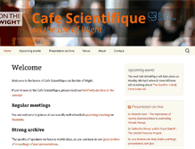 Tablet Screenshot of cafescientifique.onthewight.com